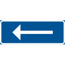 E16-2 - Enkelriktad trafik