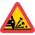 A11 - Varning för stenskott