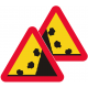 A12 Varning för stenras 