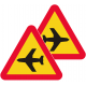 A23 Varning för lågt flygande flygplan
