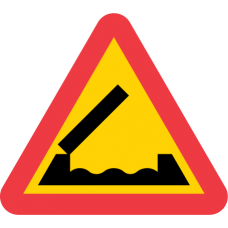 A6 Varning för öppningsbar bro